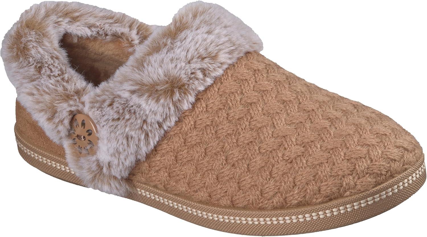 imageSkechers Womens Cozy CampfireFrosty Promise SlipperTan