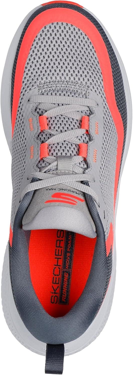 imageSkechers Womens Go Run Supersonic Max SneakerCharcoalCoral