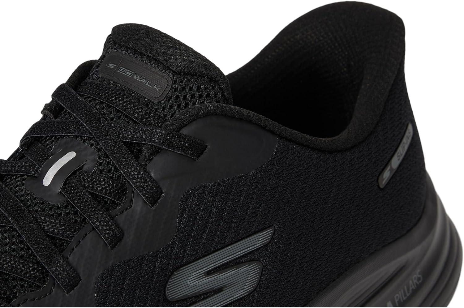 imageSkechers Womens Go Walk 8 Nadia Hands Free SlipinsBlackBlack