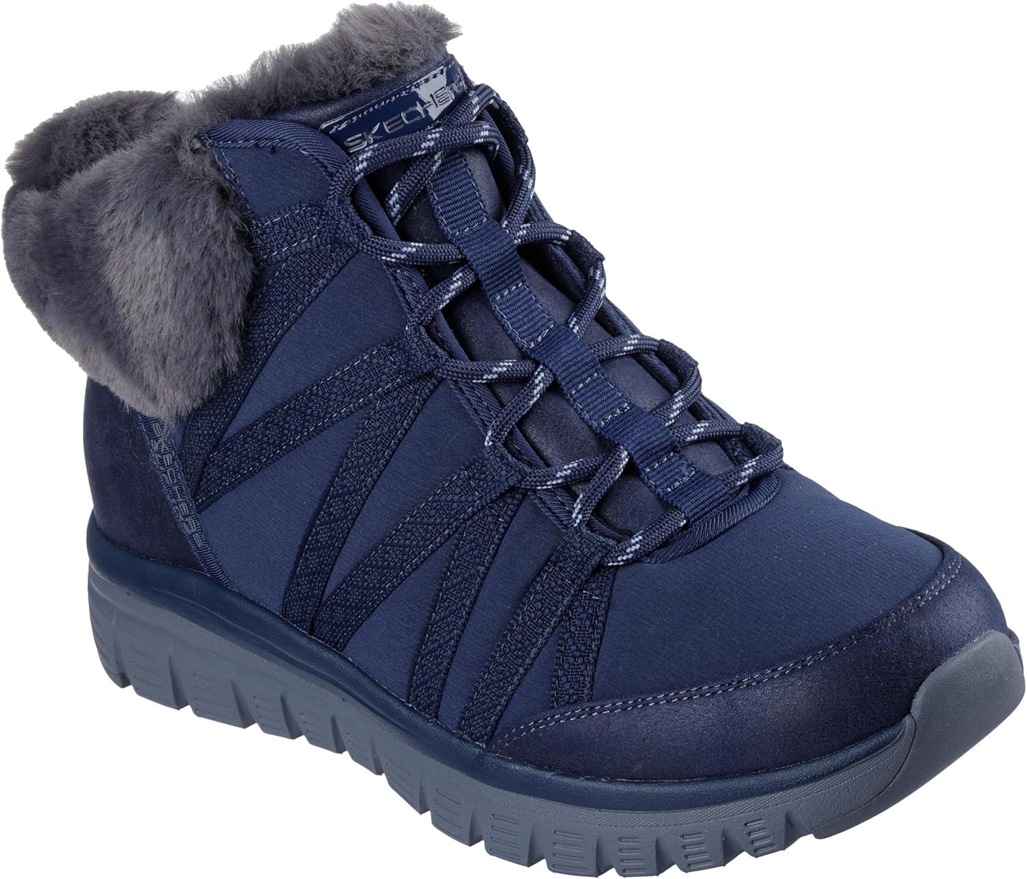 imageSkechers Womens GracefulHands Free Slipins Ankle BootNavy