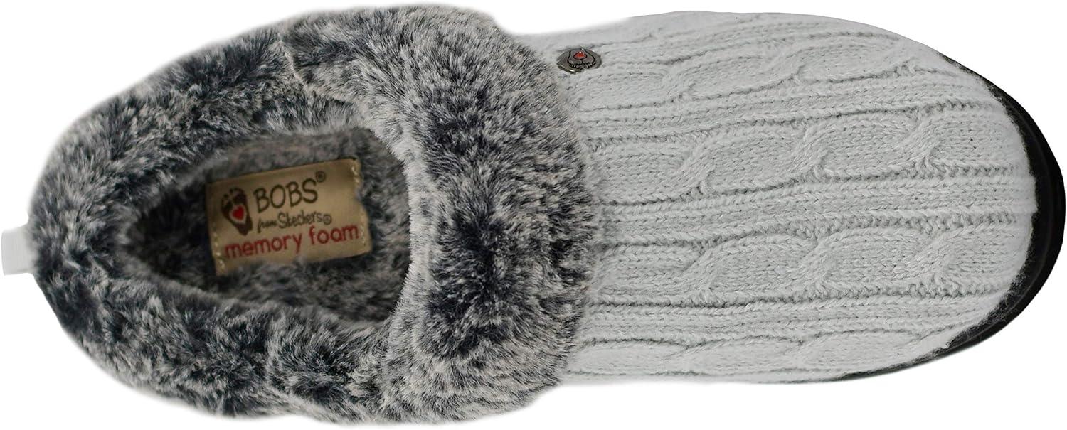 imageSkechers Womens Ice Angel SlipperBlackCharcoal