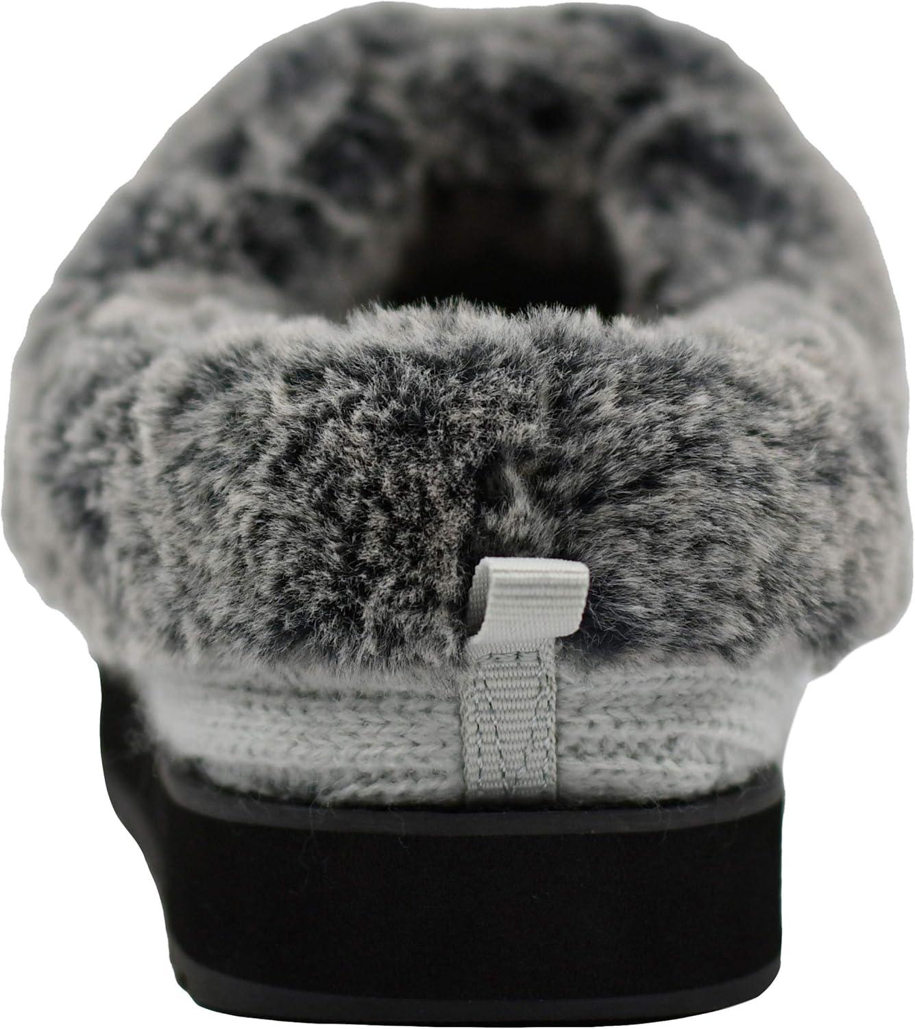imageSkechers Womens Ice Angel SlipperBlackCharcoal