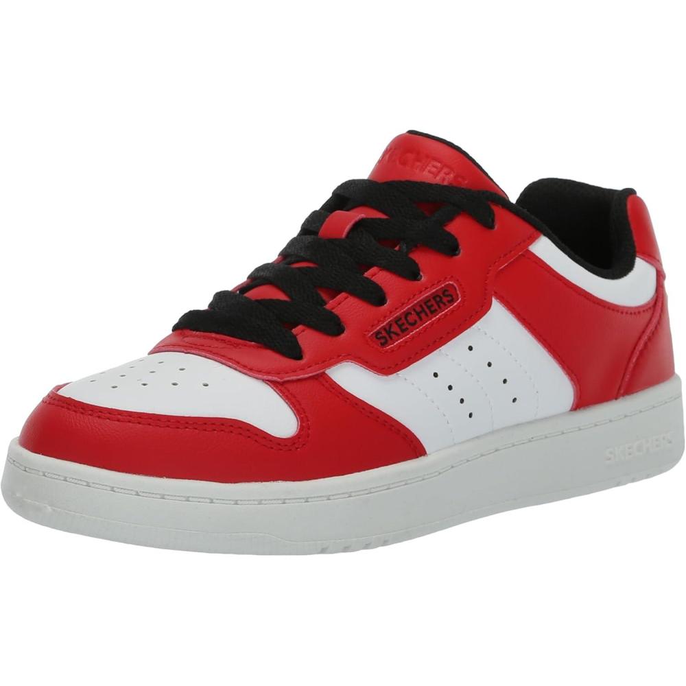 imageSkechers Boys Quick Street SneakerRedWhite