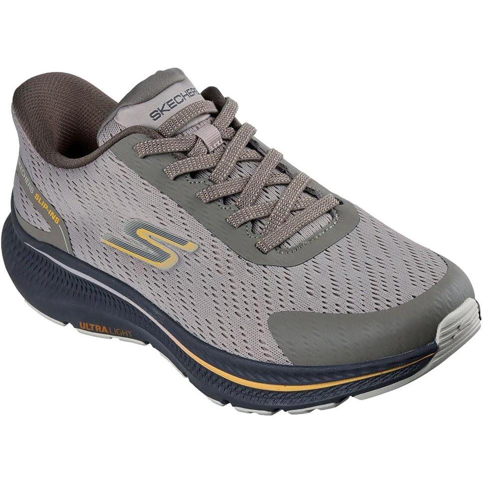 imageSkechers Mens Hands Free Slipins Go Run Consistent 20Worldview SneakerTaupe