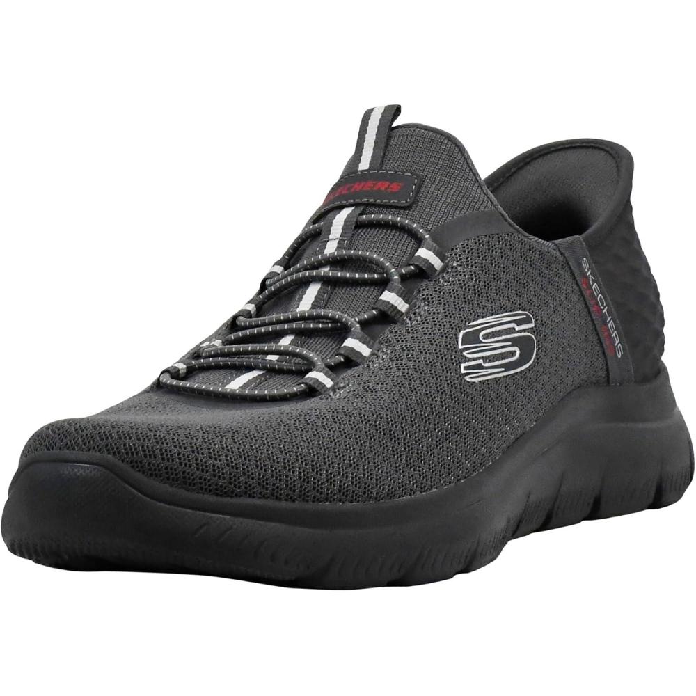 imageSkechers Mens Summits High Range Slipin SneakersDark Grey