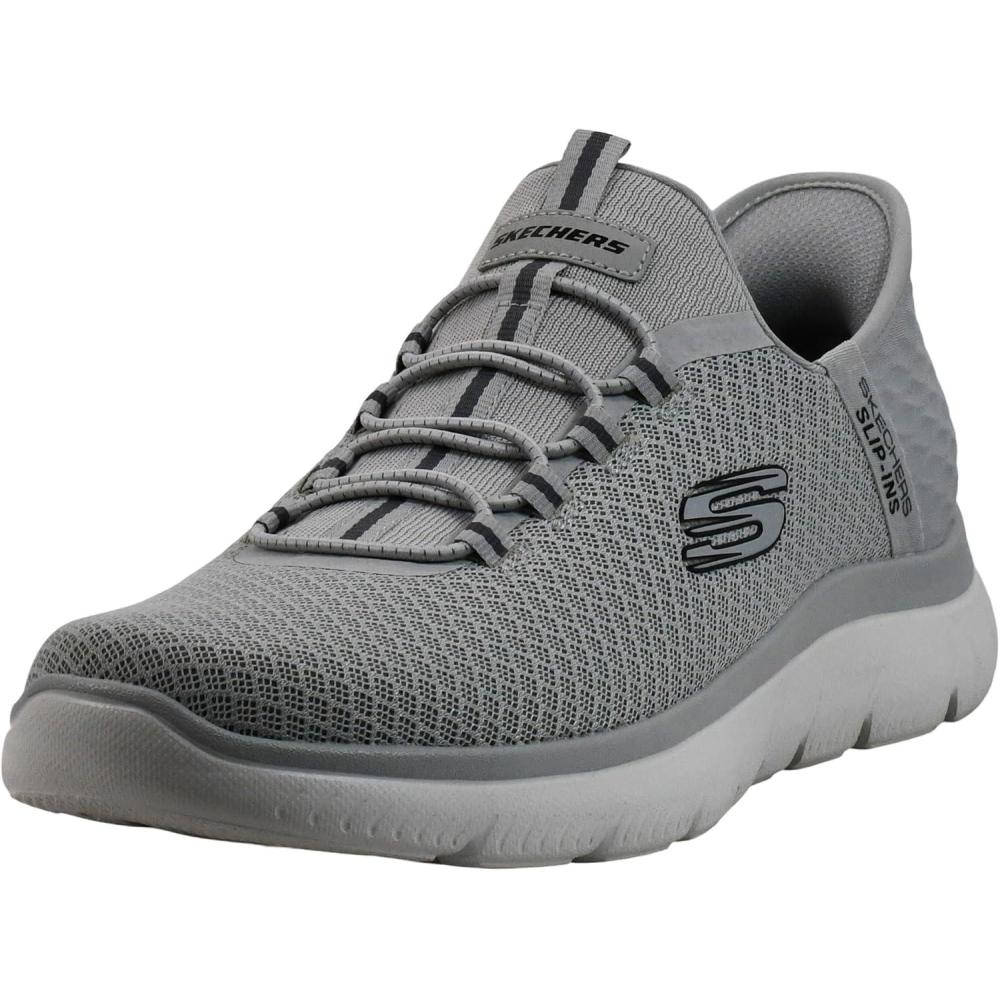 imageSkechers Mens Summits High Range Slipin SneakersLight Grey