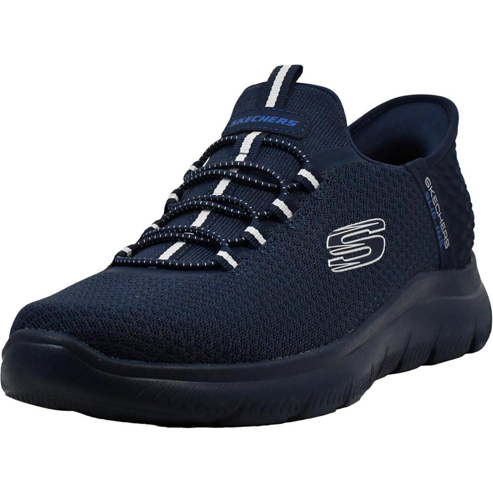 imageSkechers Mens Summits High Range Slipin SneakersNavyBlue