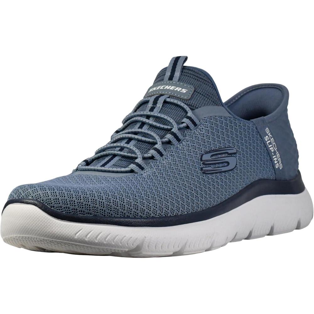 imageSkechers Mens Summits High Range Slipin SneakersSlate