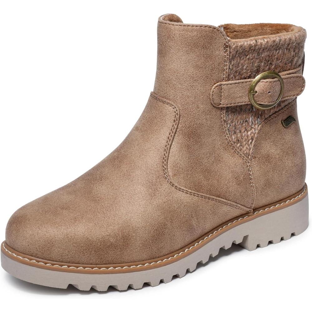 imageSkechers Womens Arch Fit MarlieWeekend Chat Ankle BootChestnut