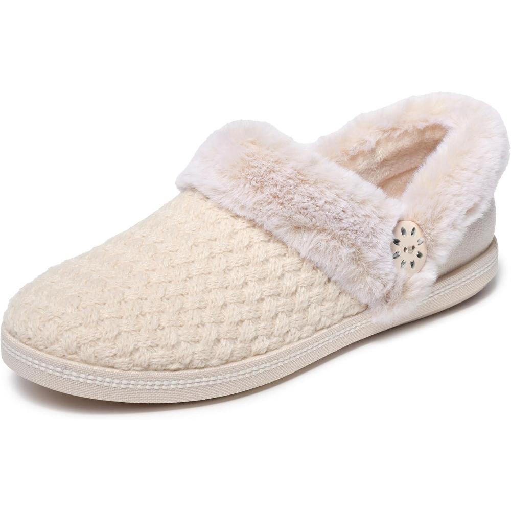 imageSkechers Womens Cozy CampfireFrosty Promise SlipperSand