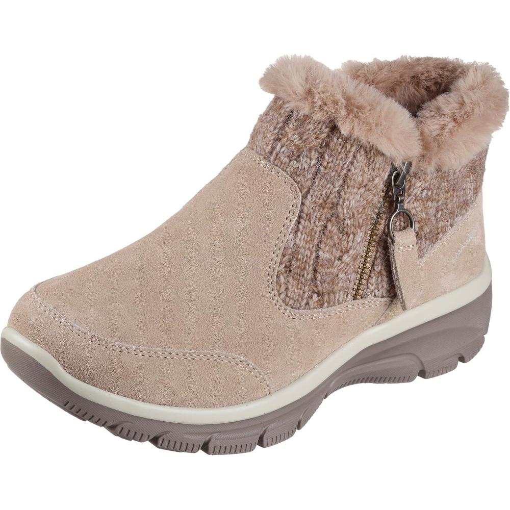 imageSkechers Womens Easy GoingCozy Inn Ankle BootDark Natural