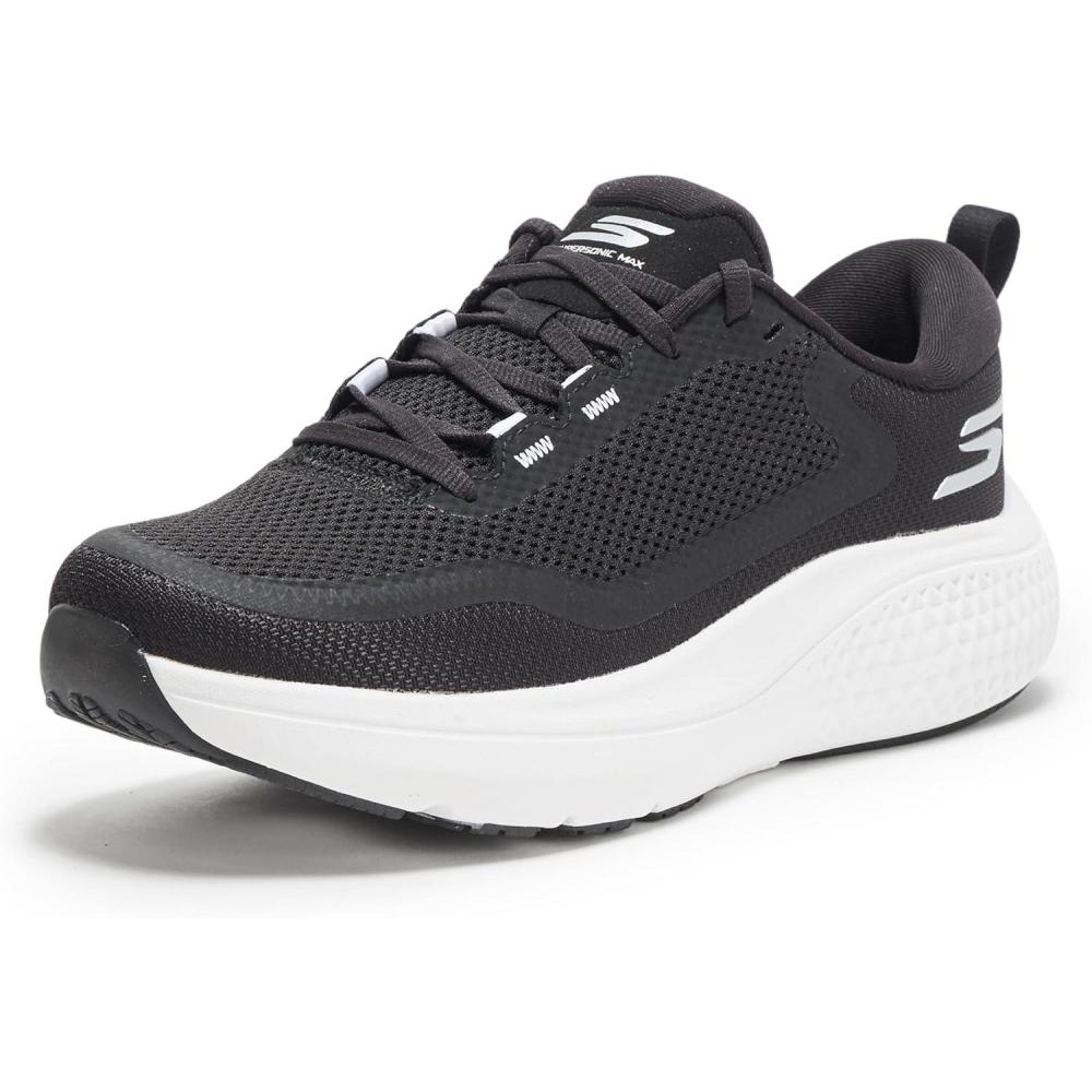 imageSkechers Womens Go Run Supersonic Max SneakerBlackWhite