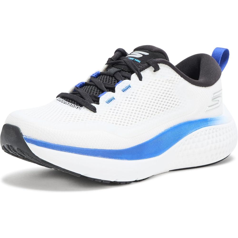 imageSkechers Womens Go Run Supersonic Max SneakerWhiteBlackBlue