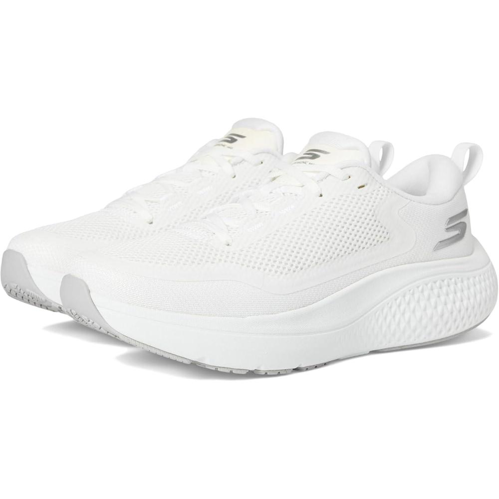 imageSkechers Womens Go Run Supersonic Max SneakerWhiteSilver