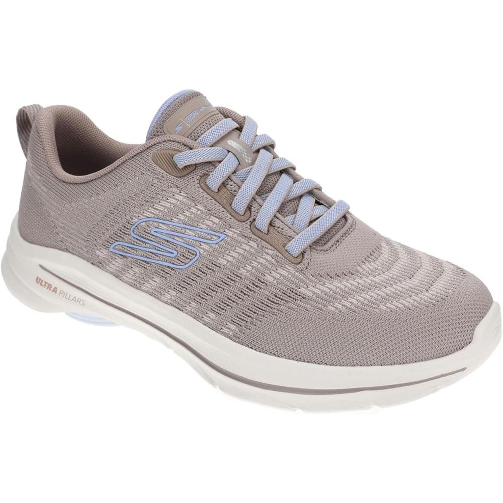 imageSkechers Womens Go Walk 8 BrittTaupeBlue