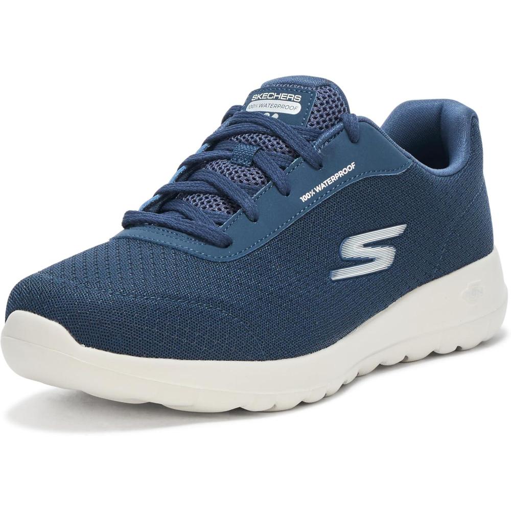 imageSkechers Womens Go Walk Joy Sareh Waterproof SneakerNavy