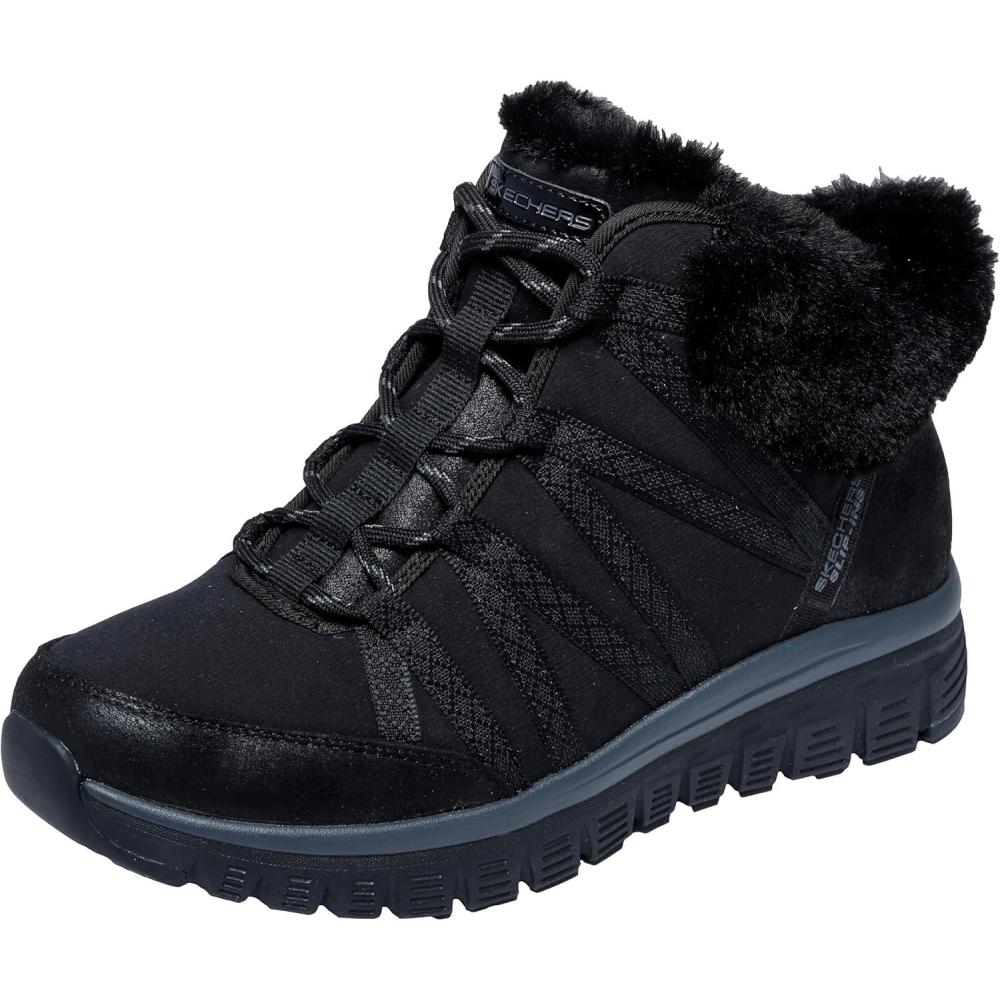 imageSkechers Womens GracefulHands Free Slipins Ankle BootBlackBlack