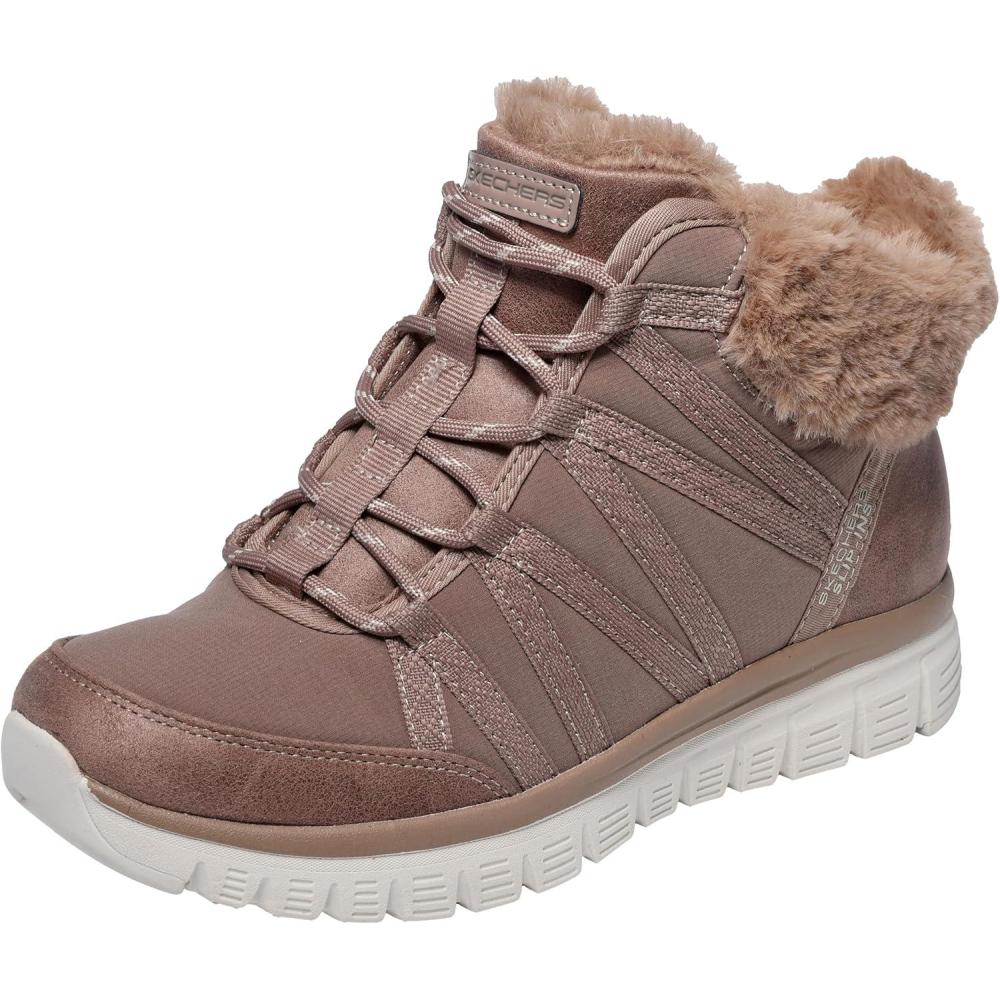 imageSkechers Womens GracefulHands Free Slipins Ankle BootMocha