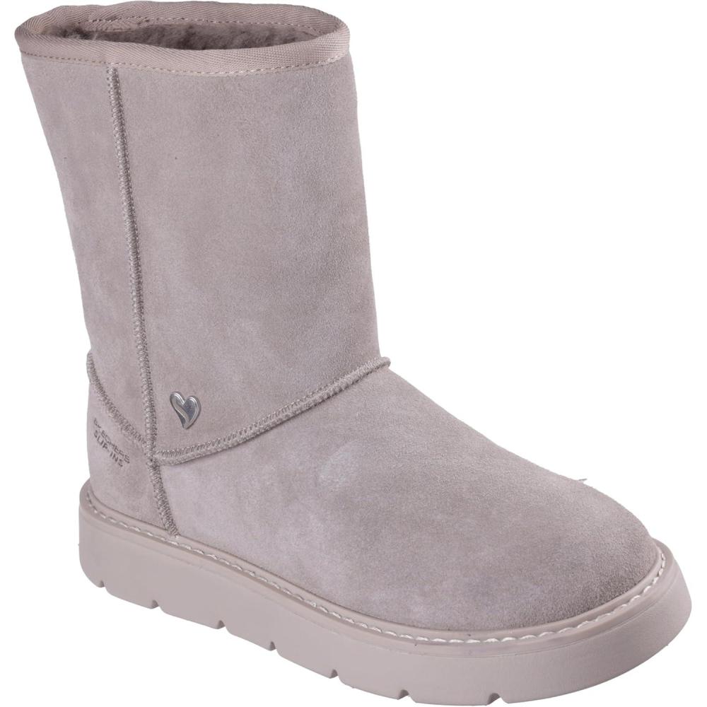 imageSkechers Womens Keepsakes Cozy Mid Hands Free Slipins Calf BootTaupe