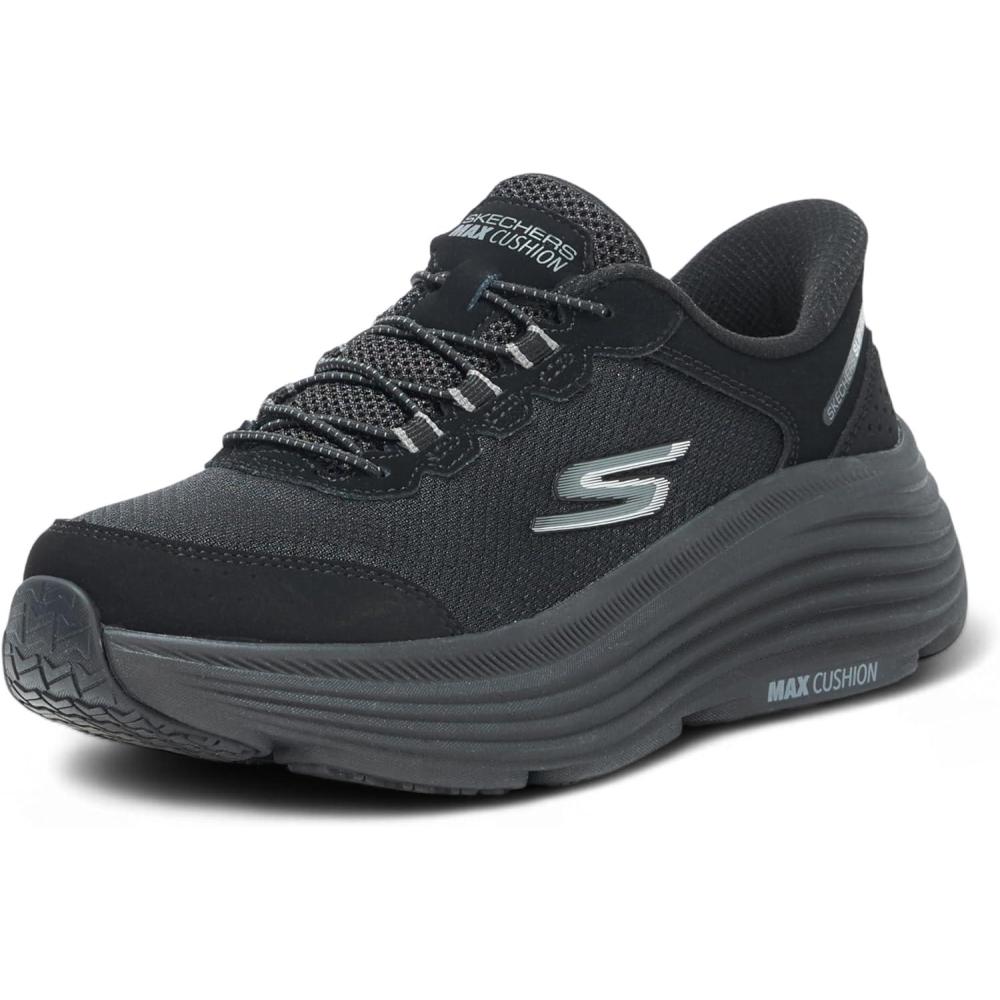 imageSkechers Womens Max Cushioning Endeavour Cardova Hands Free Slipins SneakerBlack