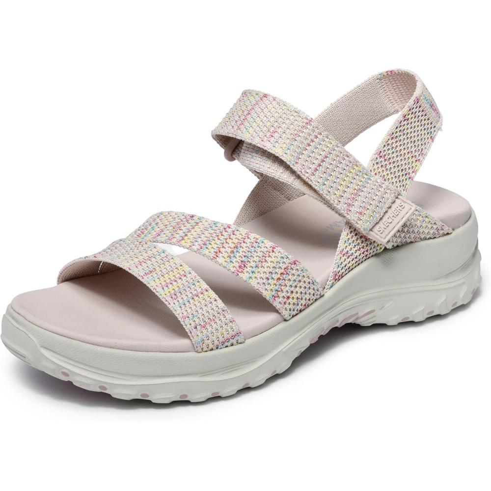 imageSkechers Womens Reggae BoundSweet Crush Sport SandalNaturalMulti