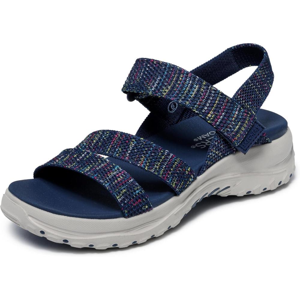 imageSkechers Womens Reggae BoundSweet Crush Sport SandalNavyMulti