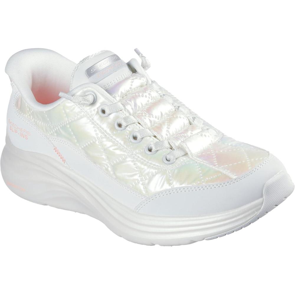 imageSkechers Womens Vapor Foam Hands Free Slipins SneakerWhiteMulti