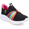 SKECHERS Girl’s Ultra Flex 3.0-Rainbow Speed Sneaker(Black/Multi)