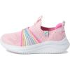 SKECHERS Girl’s Ultra Flex 3.0-Rainbow Speed Sneaker(Pink/Multi)