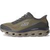 Skechers Men’s Glide-Step Sole Hands Free Slip-in Sneaker(Olive)