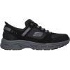 Skechers Men’s Oak Canyon Consistent Winne Hands Free Slip-in Sneaker(Black/Charcoal)
