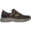 Skechers Men’s Oak Canyon Consistent Winne Hands Free Slip-in Sneaker(Brown/Black)