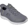 Skechers Men’s Summits High Range Slip-in Sneakers(Charcoal)