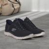 Skechers Men’s Summits High Range Slip-in Sneakers(Navy)