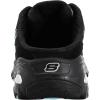 Skechers Sport Women’s D’Lites Slip-On Mule Sneaker(Black/Aqua)