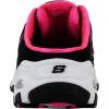 Skechers Sport Women’s D’Lites Slip-On Mule Sneaker(Black/Hot Pink)