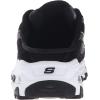 Skechers Sport Women’s D’Lites Slip-On Mule Sneaker(Black/White)