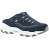 Skechers Sport Women’s D’Lites Slip-On Mule Sneaker(Navy/White)