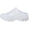 Skechers Sport Women’s D’Lites Slip-On Mule Sneaker(White)