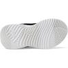 Skechers Unisex-Child Bounder-tech Sneaker(Black/Silver)