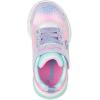 Skechers Unisex-Child Flutter Heart Lights Sneaker(Lavender/Multi)