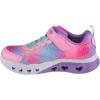 Skechers Unisex-Child Flutter Heart Lights Sneaker(Pink/Multi)