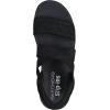 Skechers Women’s Arya-Very Demure Hands Free Slip-ins Wedge Sandal(Black/Black)