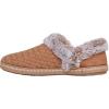 Skechers Women’s Cozy Campfire-Frosty Promise Slipper(Tan)
