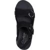 Skechers Women’s Easy Going-Certified Charm Sandal(Black/Black)