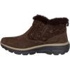 Skechers Women’s Easy Going-Cozy Inn Ankle Boot(Brown)