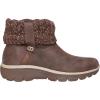 Skechers Women’s Easy Going-Cozy Weather 2-Hands Free Slip-ins Ankle Boot(Chocolate)
