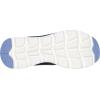 Skechers Womens Glide Step Sole Hands Free Slip-ins(Bkbl=black/Blue)