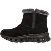 Skechers Women’s Glide-Step Pro-Cozy Wish Hands Free Slip-ins Ankle Boot(Black/Black)