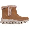Skechers Women’s Glide-Step Pro-Cozy Wish Hands Free Slip-ins Ankle Boot(Chestnut)